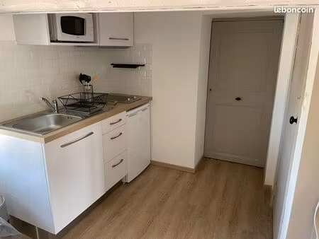 appartement meublé 1 pièce + parking dans résidence sécurisée