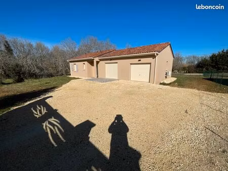 maison neuve t4 de 90 m² – jardin  garage et terrain de 1 000 m² – audrix