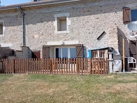 maison mitoyenne 2 faces avec terrasse  garage