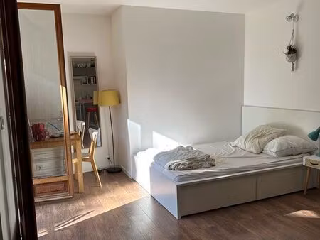 studio meublé 25m2 + terrasse + tram