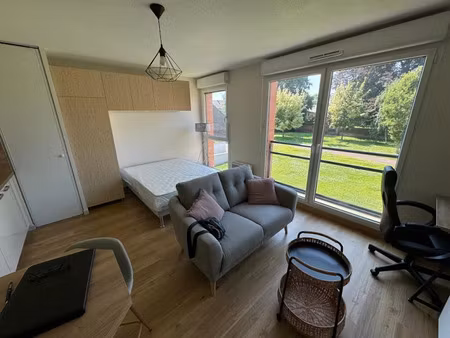 location meublée appartement 1 pièce 29 m² à anzin (59410)  565 €