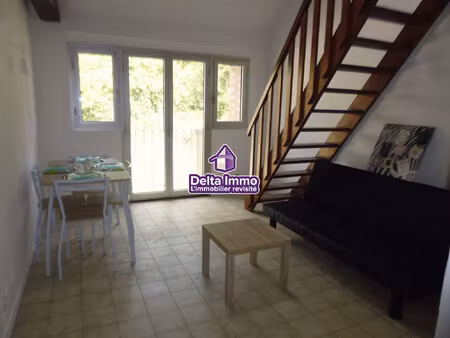 appartement t2 meublé en duplex avec parking