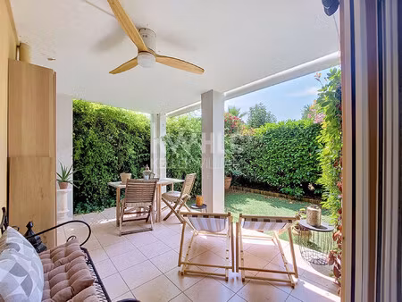 en exclusivité – le cannet – rez-de-jardin d'exception