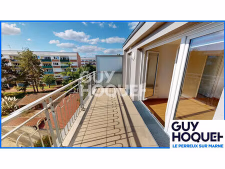 appartement le perreux 4 pièces terrasse  dernier étage  ascenseur  2 parking