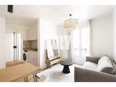 doly - appartement 33m2 - 2 pièces - 75018 paris