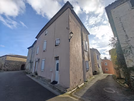 proche limoux-maison de village rénovée avec vue dégagée