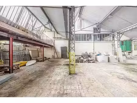 ancienne propriété industrielle à réinventer au coeur de la nature