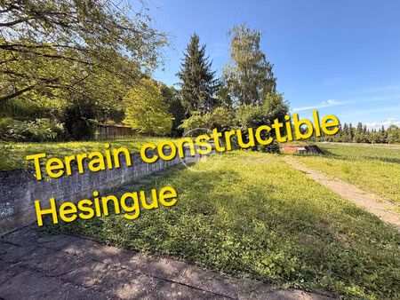 a vendre tarrain constructible