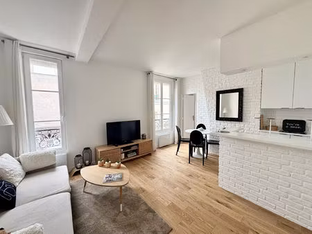 paris xvi - passy - appartement meublé - 1 chambre - 48 m2