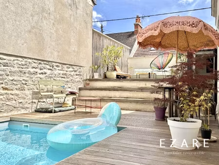 bas montchapet maison 1900 + piscine