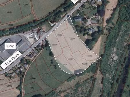 terrain de 20.000m² à stavelot - zone habitat et loisir