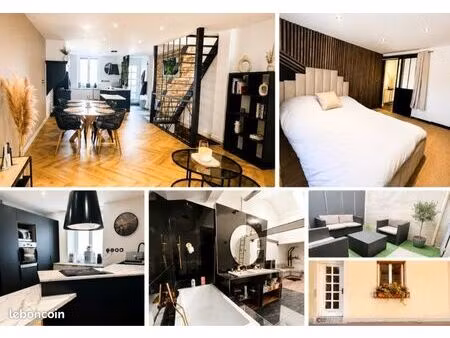 maison 135m2 de caractère style loft - 3ch - foug
