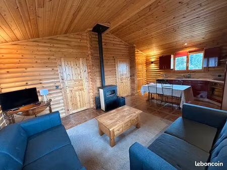 rare : location chalet f5 meublé  garage  jardin...