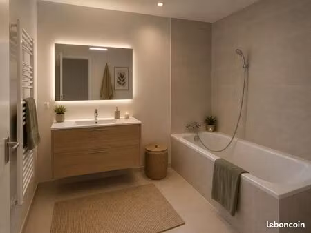 appartement 3 pièces 65 m²