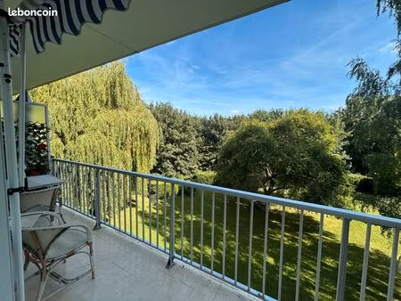 ? appartement familial 113 m² – 3 chambres – balcon sur forêt – calme absolu