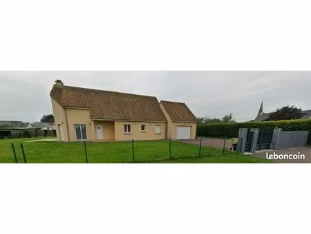 location maison f4 contemporaine de plain-pied grosville (commune de les pieux)