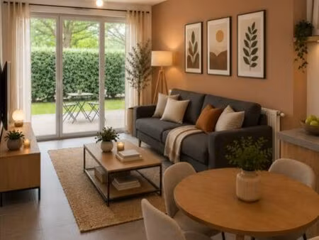 ?t2 meublé 46 m² avec jardin + parking sécurisé – artigues-près-bordeaux