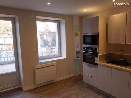 t3 60m2 neuf avec cour et balcon