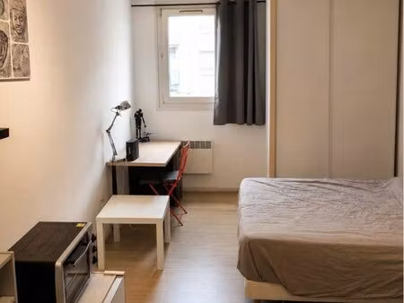 studio meublé 19 m² – tram à 50 m – résidence avec concierge – 530 cc