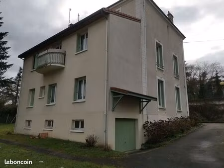 t5 116m2 rénové au calme  jardin  cave et garage