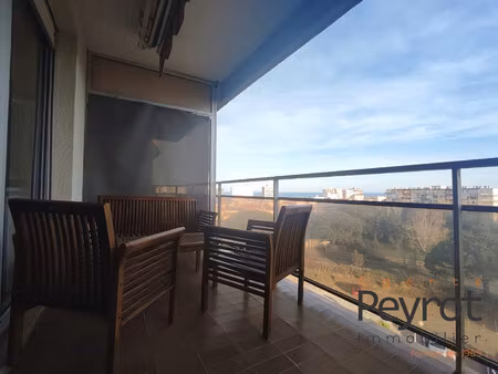 appartement canet en roussillon studio meuble avec parking et te