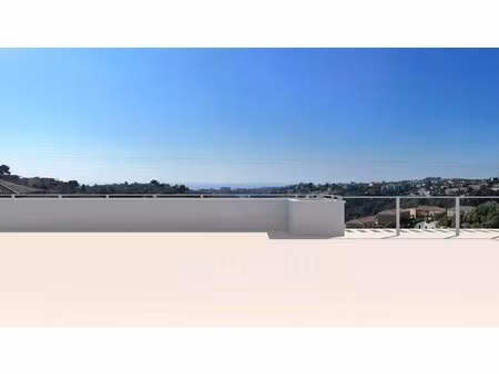 nice 4 pièces dernier étage vue mer   3 terrasses  2 garages  piscine