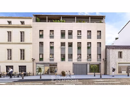 appartement t2 haut de gamme avec terrasse et ascenseur