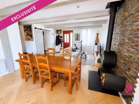 exclusivité launac– maison rénovée  3 chambres  jardinet.