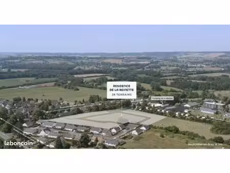 terrain 568 m² forges les eaux