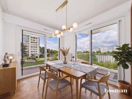 appartement de 93 m² avec double balcon  parking en sous-sol et parc - boulevard des pas e