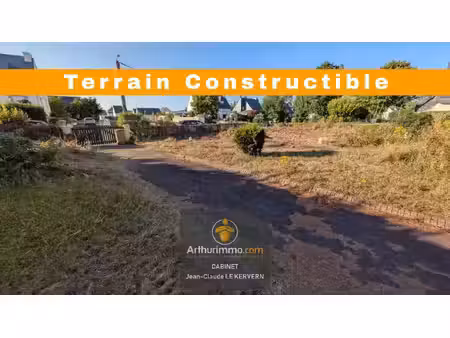 vente terrain 580 m2 à ploufragan