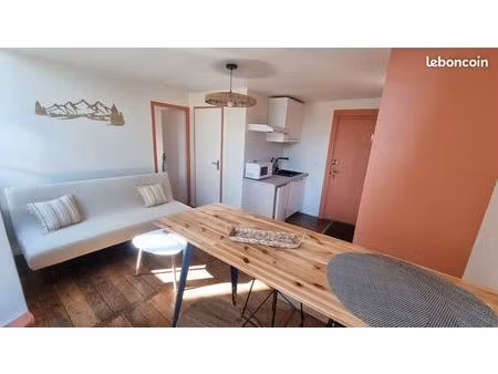 appartement centre navarrenx à louer meublé t2 26m2
