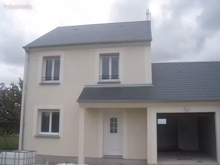 maison f4 de 90 m² avec jardin et garage – bazoches-les-gallerandes