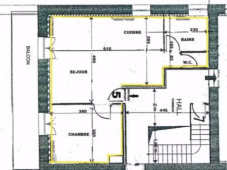 loue appartement f2