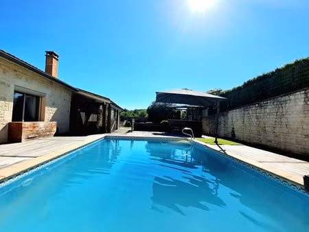 maison avec piscine meublé