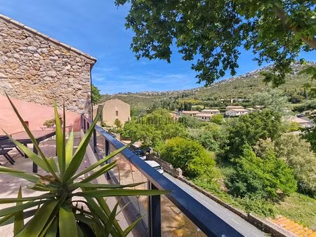 bien d'exception : esprit loft  volumes et vue sur les corbi