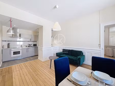appartement 2 pièces meublés 46.83m²  charme de l'ancien  proche gare sncf