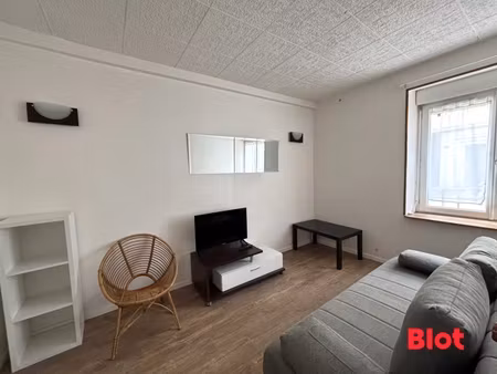 a louer chez blot immobilier - t2 meuble 51m2 - brest