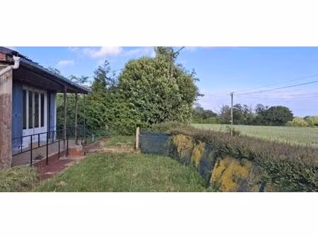 chalet sur terrain constructible