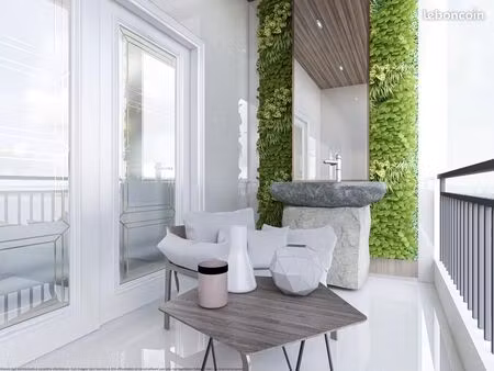 studio 1 pièce 40 m²