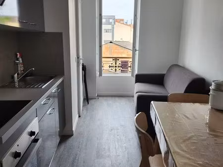 appartement meublé 26 m2 renové et confortable
