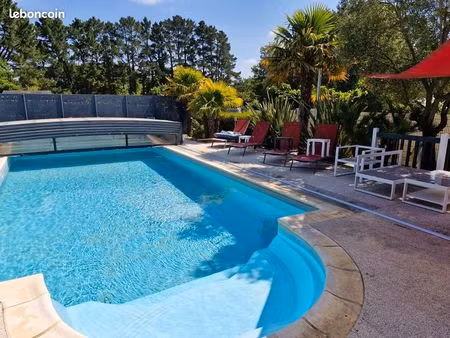 maison familiale rénovée avec piscine – escoublac / la baule
