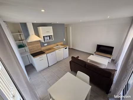 location appartement t2 meublé – 38 m² – agen centre-ville - calme  à l’étage  sécurisé & 
