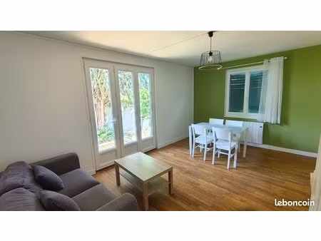 a louer – maison entièrement rénovée 50 m² avec jardin saumur / bagneux terrain 364 m²