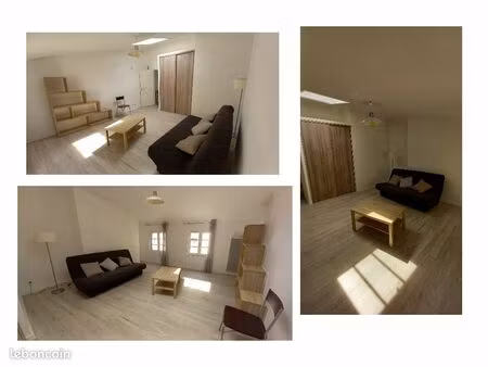 grand t1 de 34m² à niort  idéalement situé au centre ville  à louer meublé