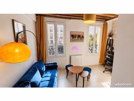 bastille – vue exceptionnelle sur la place – 29 m² rénové et entièrement équipé