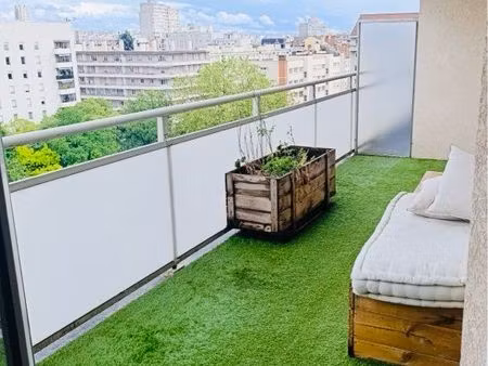 appartement - 1 chambres - dernier étage - proche métro république