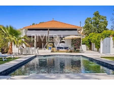 mandelieu-la-napoule - minelle : maison contemporaine de plain-pied avec piscine
