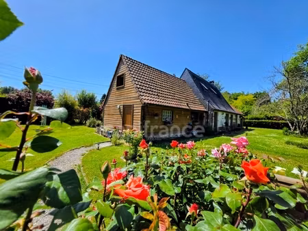 à vendre charmante maison normande de caractère avec parc paysagé secteur criel sur mer (7