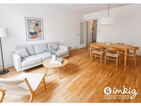 t2 rénové de 48m² au calme avec loggia et parking